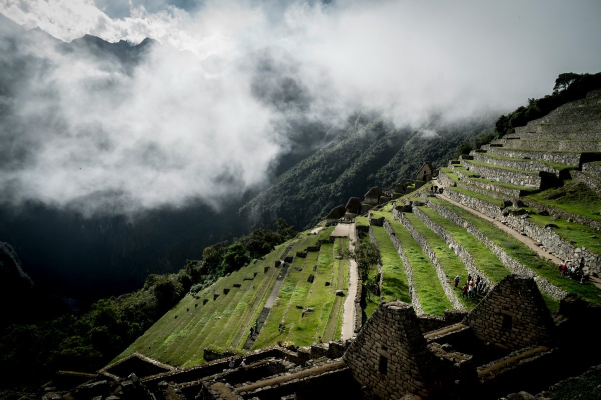 City Breaks Explorer - Machu Picchu Peru - Terraces to maximise arable land on mountain slopes City Breaks Explorer - Machu Picchu Peru - Terraces to maximise arable land on mountain slopes